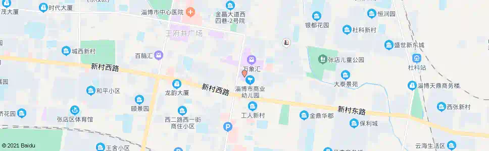 淄博利群购物中心_公交站地图_淄博公交_妙搜公交查询2025