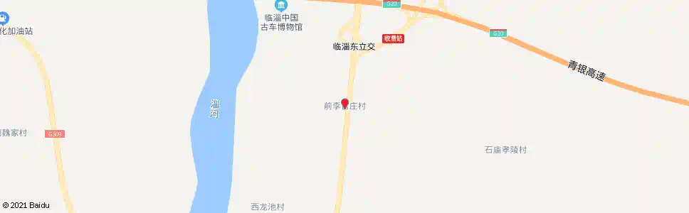 淄博前李官庄_公交站地图_淄博公交_妙搜公交查询2025