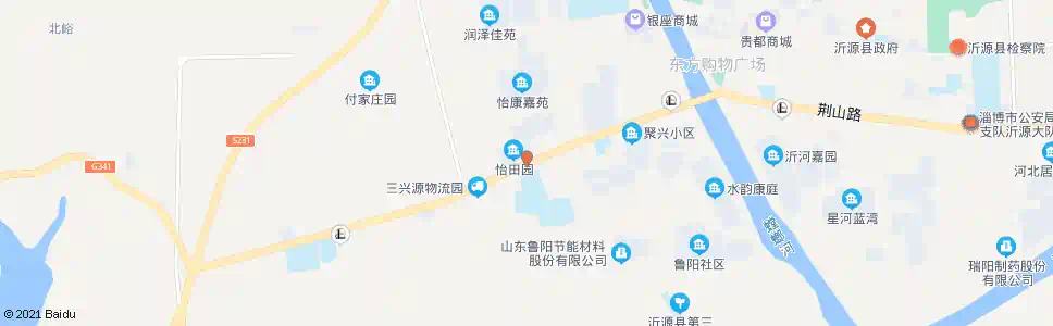 淄博沂源二中_公交站地图_淄博公交_妙搜公交查询2025