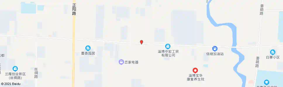 淄博污水处理厂_公交站地图_淄博公交_妙搜公交查询2025