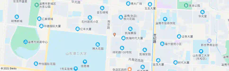 淄博瑞贤园_公交站地图_淄博公交_妙搜公交查询2025