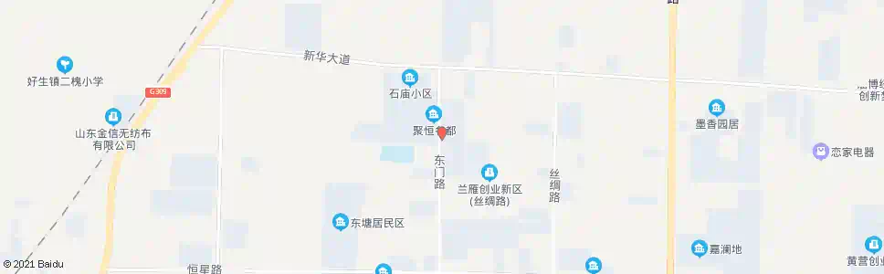 淄博齐鲁华信高科_公交站地图_淄博公交_妙搜公交查询2025