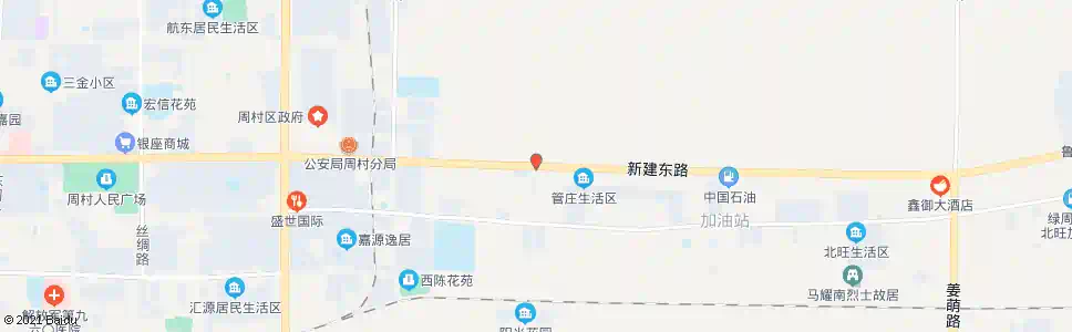 淄博二十里铺村_公交站地图_淄博公交_妙搜公交查询2025