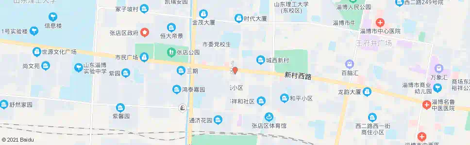 淄博市劳动大厦_公交站地图_淄博公交_妙搜公交查询2025