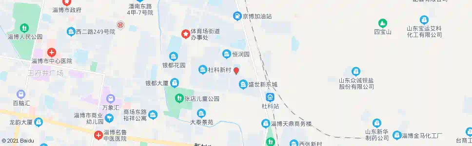 淄博淄建集团技工学校_公交站地图_淄博公交_妙搜公交查询2025