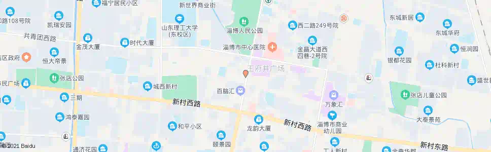 淄博电影公司_公交站地图_淄博公交_妙搜公交查询2025