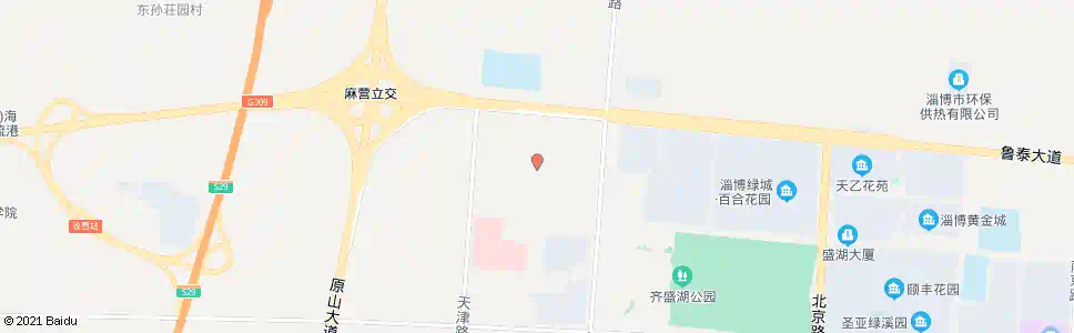 淄博香港路_公交站地图_淄博公交_妙搜公交查询2025