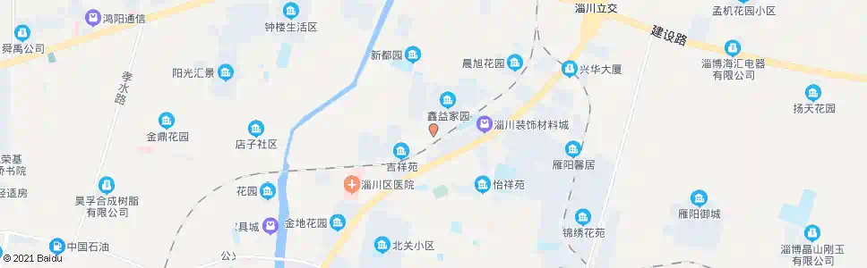 淄博三里沟大街_公交站地图_淄博公交_妙搜公交查询2025