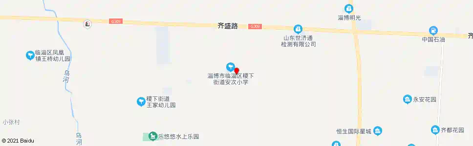 淄博东安次_公交站地图_淄博公交_妙搜公交查询2025