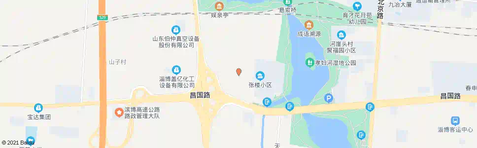 淄博张楼村_公交站地图_淄博公交_妙搜公交查询2025
