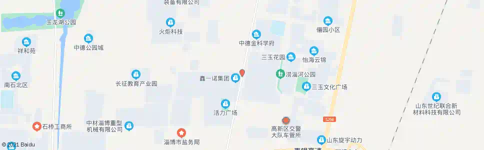 淄博奥林新城_公交站地图_淄博公交_妙搜公交查询2025