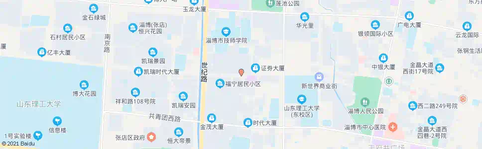 淄博五里桥生活区_公交站地图_淄博公交_妙搜公交查询2025
