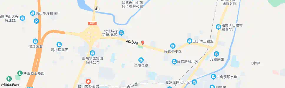 淄博武装部_公交站地图_淄博公交_妙搜公交查询2025