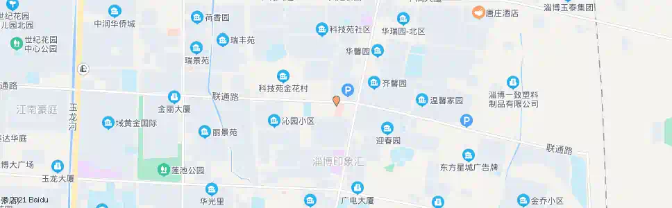 淄博第七医院北门_公交站地图_淄博公交_妙搜公交查询2025