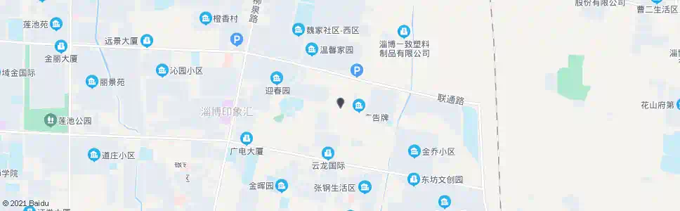 淄博海盛水产市场_公交站地图_淄博公交_妙搜公交查询2025