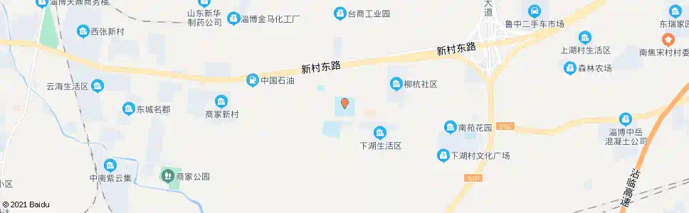 淄博十二中_公交站地图_淄博公交_妙搜公交查询2025