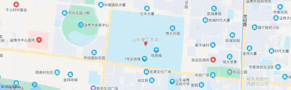 淄博理工大学_公交站地图_淄博公交_妙搜公交查询2025