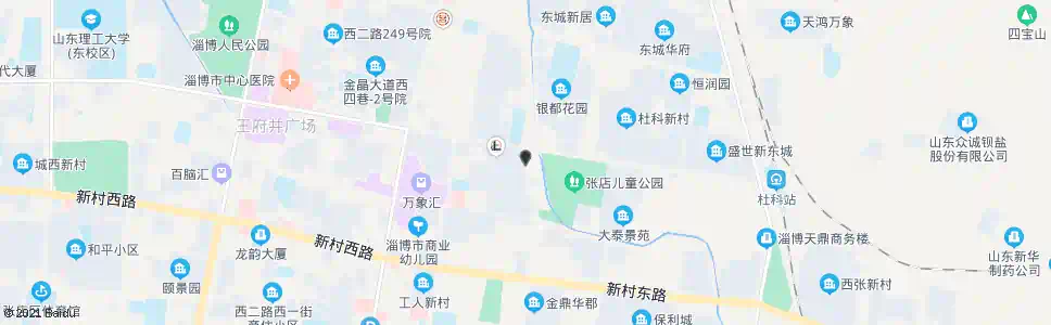 淄博自来水公司东门_公交站地图_淄博公交_妙搜公交查询2025
