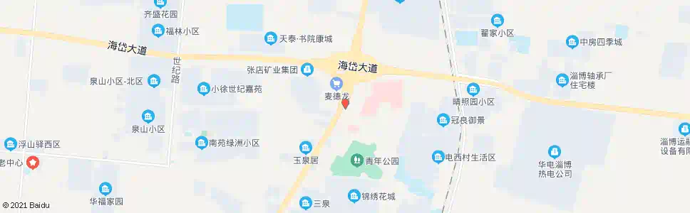 淄博东联汽车广场_公交站地图_淄博公交_妙搜公交查询2025