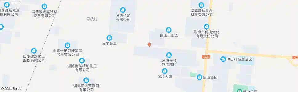 淄博万华水泥厂_公交站地图_淄博公交_妙搜公交查询2025