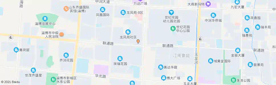 淄博市直机关第二办公楼_公交站地图_淄博公交_妙搜公交查询2025