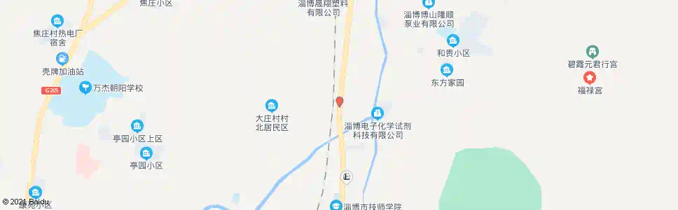 淄博小庄_公交站地图_淄博公交_妙搜公交查询2025