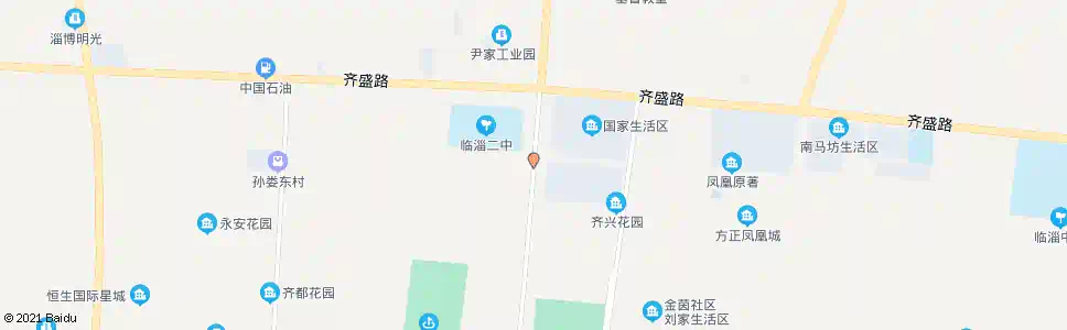 淄博临淄二中_公交站地图_淄博公交_妙搜公交查询2025