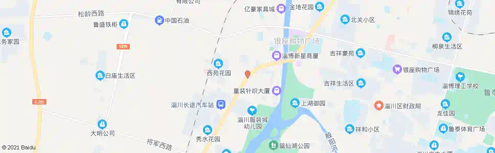 淄博通乾广场_公交站地图_淄博公交_妙搜公交查询2025