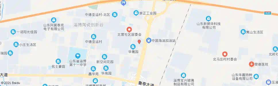 淄博中房青年城_公交站地图_淄博公交_妙搜公交查询2025
