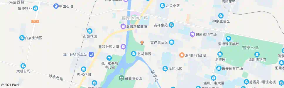 淄博上湖御园_公交站地图_淄博公交_妙搜公交查询2025