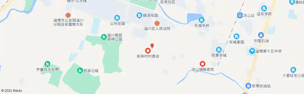 淄博前来_公交站地图_淄博公交_妙搜公交查询2025