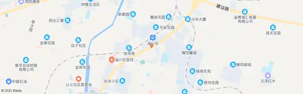 淄博三里沟_公交站地图_淄博公交_妙搜公交查询2025