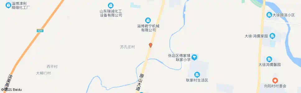 淄博苏孔村_公交站地图_淄博公交_妙搜公交查询2025