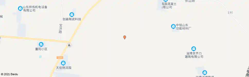 淄博氯碱厂_公交站地图_淄博公交_妙搜公交查询2025