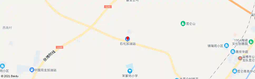 淄博万丰达加油站_公交站地图_淄博公交_妙搜公交查询2025