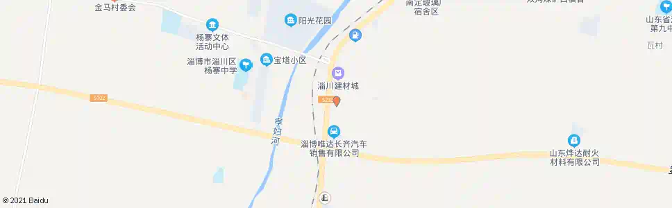 淄博建材果蔬市场_公交站地图_淄博公交_妙搜公交查询2025