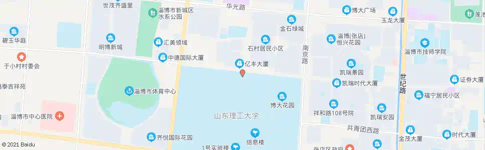 淄博理工大学北门_公交站地图_淄博公交_妙搜公交查询2025