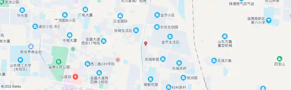 淄博东二路南首_公交站地图_淄博公交_妙搜公交查询2025