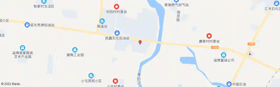 淄博中国陶瓷馆_公交站地图_淄博公交_妙搜公交查询2025