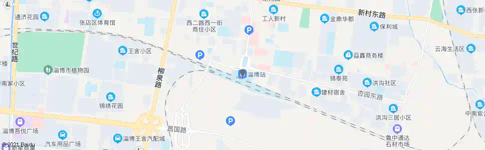 淄博金马_公交站地图_淄博公交_妙搜公交查询2025