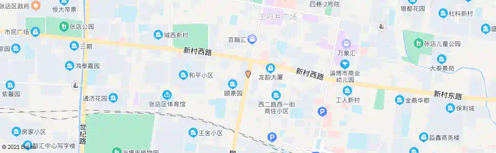淄博红卫电机厂生活区_公交站地图_淄博公交_妙搜公交查询2025