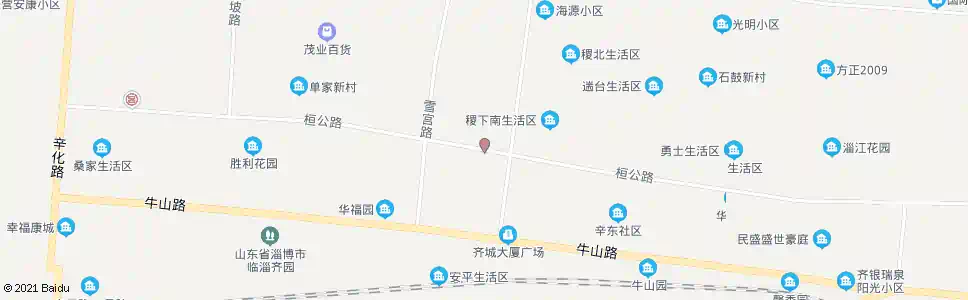 淄博区医院_公交站地图_淄博公交_妙搜公交查询2025