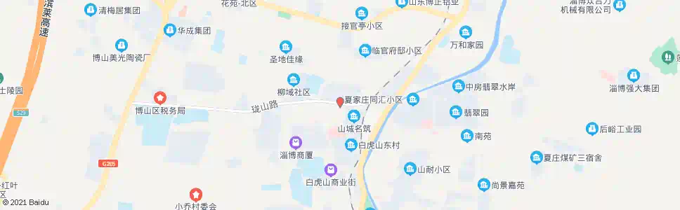淄博博山客运站_公交站地图_淄博公交_妙搜公交查询2025