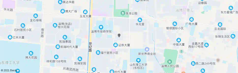 淄博齐泰花园_公交站地图_淄博公交_妙搜公交查询2025