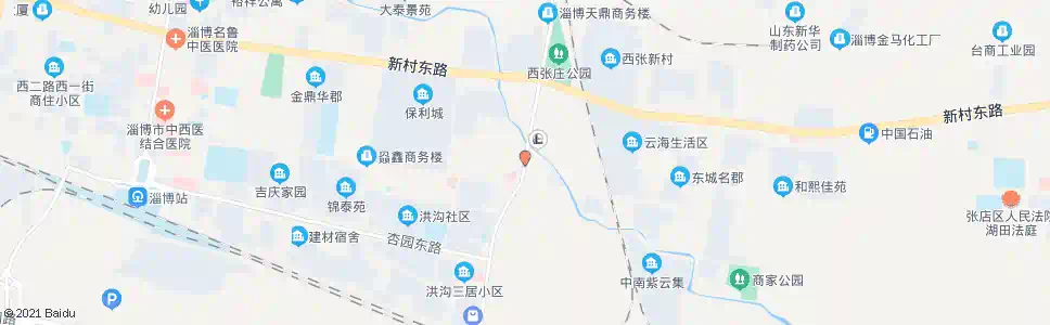 淄博民康肿瘤医院_公交站地图_淄博公交_妙搜公交查询2025