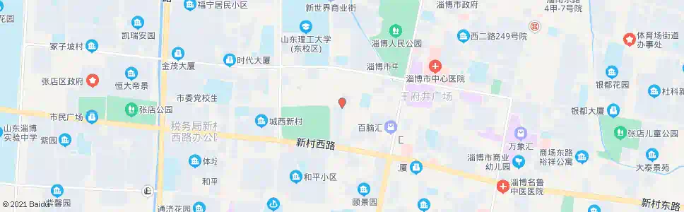 淄博鲁中家俱城_公交站地图_淄博公交_妙搜公交查询2025