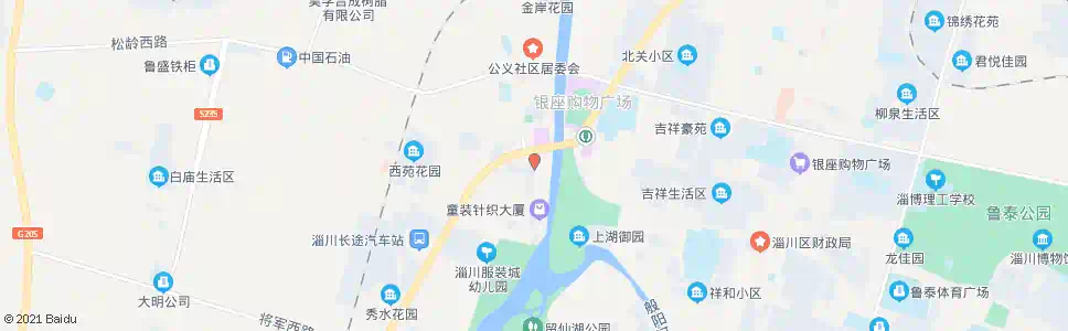 淄博淄川服装城_公交站地图_淄博公交_妙搜公交查询2025