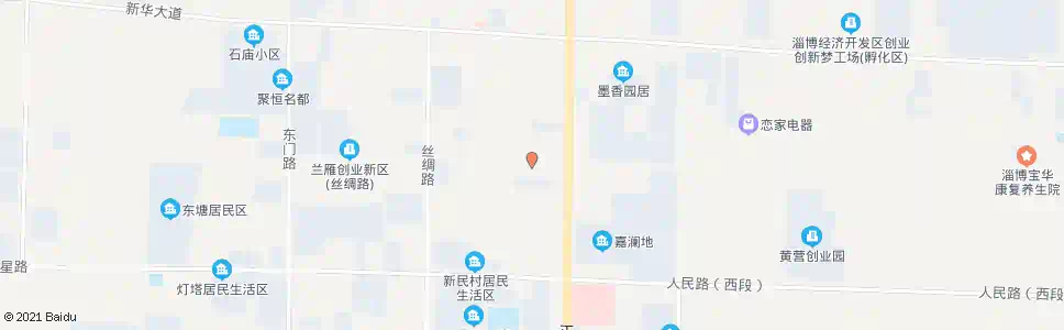 淄博陈桥村_公交站地图_淄博公交_妙搜公交查询2025