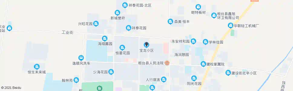 淄博宝龙小区_公交站地图_淄博公交_妙搜公交查询2025