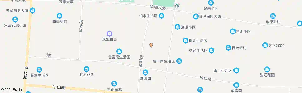 淄博闻韶派出所_公交站地图_淄博公交_妙搜公交查询2025